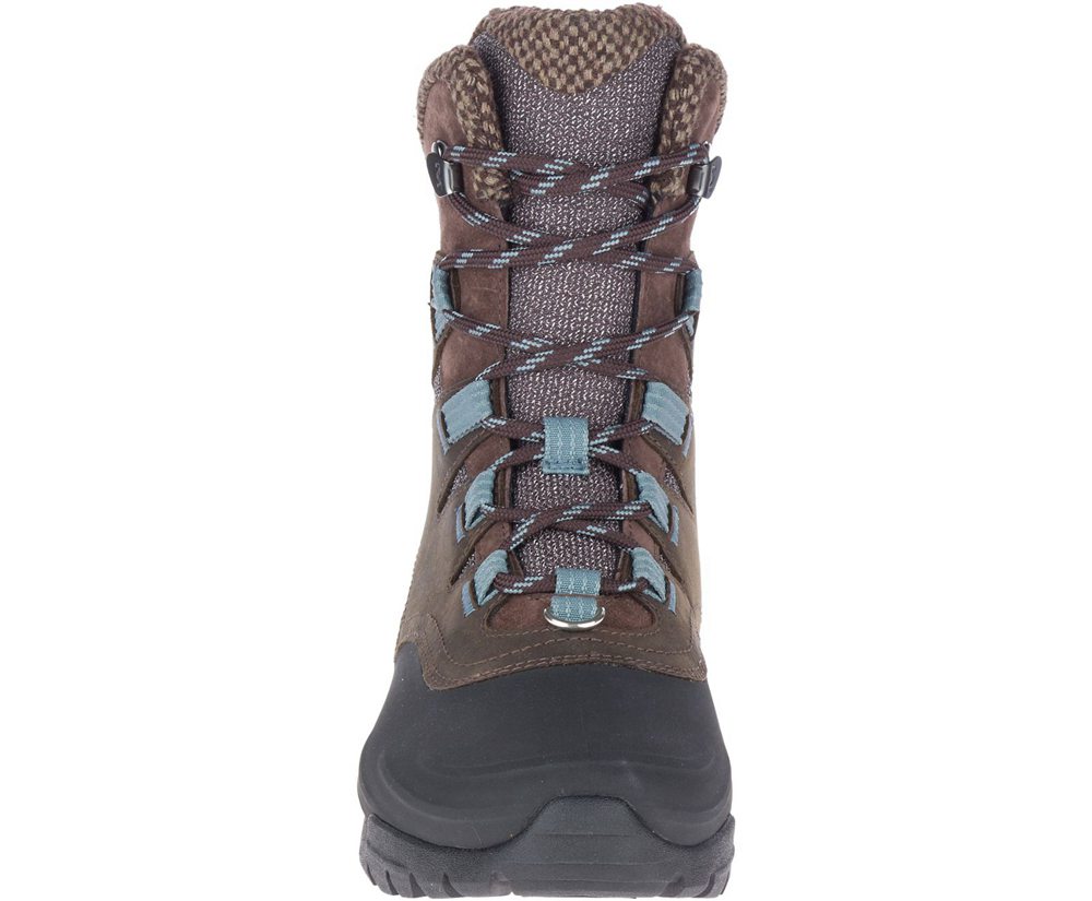 Merrell Støvler Dame - Thermo Aurora 2 Mid Shell Waterproof - Brune - ZWP135024
